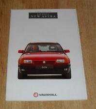 Folheto Vauxhall Astra F 1992 Merit LS GLS CD SI SRI 2.0 GSI 16v 1.7 TD 1.6 1.4, usado comprar usado  Enviando para Brazil