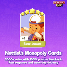 Monopoly Go! Cartão/adesivo Beatboxer 5 estrelas 🌟 comprar usado  Enviando para Brazil