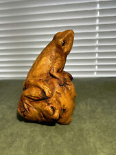 Hand carved frog for sale  Ocean Isle Beach