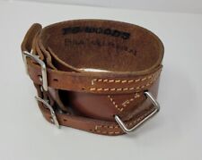Al Freeland Rock Island Competition Cuff Brown Leather Vintage  for sale  Shipping to South Africa