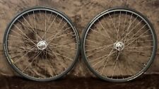 Campagnolo Pista Wheelset; Sheriff Star Hubs, C-Record, Clincher, MA40 for sale  Shipping to South Africa
