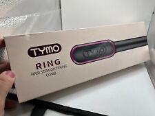 TYMO RING PLUS Ionic Hair Straightener Comb Pink/Black, used for sale  Shipping to South Africa