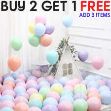 100-200 Macaron Pastel Balloons Birthday Baby shower Ballons Party Decoration for sale  Shipping to South Africa