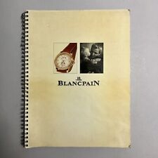 Blancpain catalogue catalog usato  Roma
