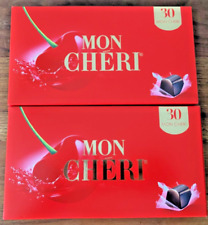 Usado, CAIXAS FRESCAS 60 PEÇAS total Alemanha Ferrero Mon Cheri CEREJA chocolate 07/2024 comprar usado  Enviando para Brazil