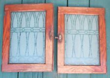 glass cabinet doors pair for sale  Morgantown