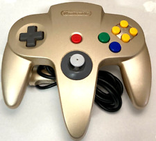 Controle oficial Nintendo 64 N64 dourado NUS-005 JapanVer testado funciona bem comprar usado  Enviando para Brazil