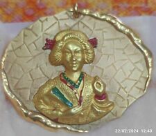 Medaglione oro geisha usato  Brindisi