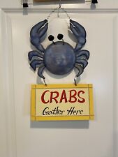 Blue crab wall for sale  Odessa