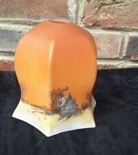 Vintage glass lampshade for sale  Shipping to Ireland