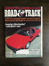 Revista Road & Track novembro 1982 Lamborghini Jalpa - Corvette - VW Rabbit, usado comprar usado  Enviando para Brazil
