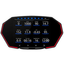 Car Truck HUD OBD2+GPS Head Up Display Digital Odometer LCD Meter Security Alarm for sale  Shipping to United Kingdom