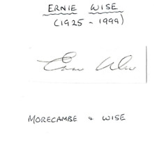 Ernie wise english for sale  CARNFORTH