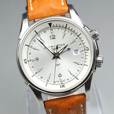 Reloj GMT vintage casi como nuevo Hamilton Jazzmaster Traveler H326250 para hombre 20BAR segunda mano  Embacar hacia Mexico