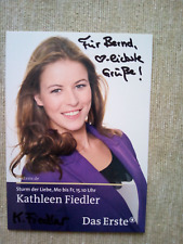 Kathleen fiedler autogrammkart gebraucht kaufen  Fredersdorf-Vogelsdorf
