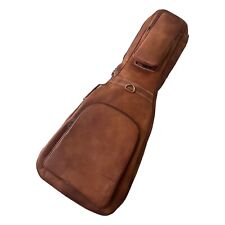 Guitar Bag Leather Gig Case Acoustic Electric Bass Handle Backpack Padded New for sale  Shipping to South Africa