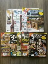 Lot woodworker journal for sale  Springfield