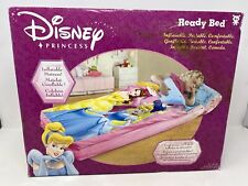 Disney Princess Inflatable Ready Bed Mattress Sleeping Bag & Pump Camping New  for sale  Shipping to South Africa