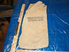 Bolsa de banco de algodão vintage ANGLO CALIFORNIA NATIONAL BANK; San Fransico, Califórnia comprar usado  Enviando para Brazil