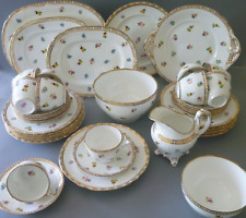 Antique Mintons Tea Set 3383 Pink Rose, Pansy Forget-Me-Not HandPaint 1891-1912 for sale  Shipping to South Africa