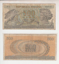 Repubblica 500 lire usato  Italia