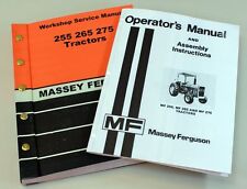 Usado, Massey Ferguson Mf 255 265 275 Operadores de Trator Proprietários Manual de Serviço de Reparo comprar usado  Enviando para Brazil