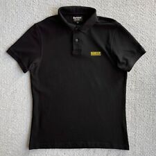 Koszulka męska Barbour Medium czarna żółta międzynarodowa golf outdoor motocykl top, używany na sprzedaż  PL