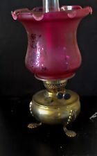 Edwadiain oil lamp for sale  CREWKERNE