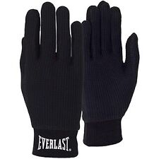 Everlast Black Cotton Luvas Forros Treinamento Boxe Ginásio comprar usado  Enviando para Brazil