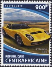 Selo de carro esportivo Lamborghini Miura P400 (República Centro-Africana 2018) comprar usado  Enviando para Brazil