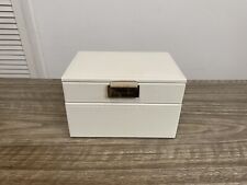 stackers jewellery box white for sale  UK