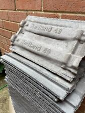 Redland 49 Roof Tiles Slate Grey Concrete Profiled NEW 52 no. for sale  DRIFFIELD
