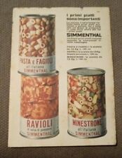 Advertising pubblicità 1963 usato  Casapesenna
