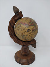 Vintage wooden globe for sale  Shipping to Ireland