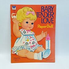 Whitman Book, Mattel, 1971, Paper Doll Cut-Outs, Uncut, BABY TENDER LOVE for sale  Lebanon