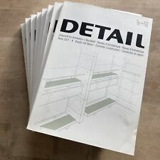 Zeitschrift detail architektur gebraucht kaufen  Messel