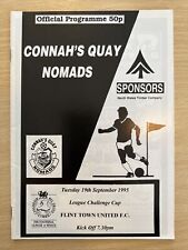 19.9.1995.connah quay nomads for sale  TELFORD