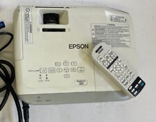 Usado, Proyector Epson PowerLite X17 con puerto HDMI remoto 457 HRS XGA + cables segunda mano  Embacar hacia Argentina