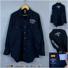 Camisa masculina de manga comprida vintage Jack Daniels XL bordada ocidental rara comprar usado  Enviando para Brazil