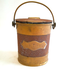Brass vintage canister for sale  BEDFORD