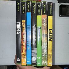 Videogames originais Xbox - Lote de 7 estojos de jogos e alguns manuais veja abaixo comprar usado  Enviando para Brazil