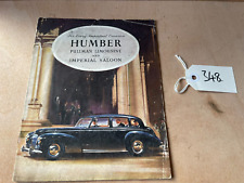 Humber pullman limousine for sale  BICESTER