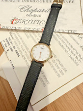Usado, Um relógio de pulso feminino de ouro maciço 18k Chopard com caixa e papéis originais comprar usado  Enviando para Brazil