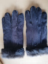 Handschuhe braun echtes gebraucht kaufen  Rodgau