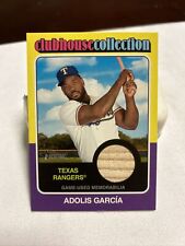 Used, ADOLIS GARCIA 2024 Topps Heritage Clubhouse Collection Relic for sale  Shipping to South Africa