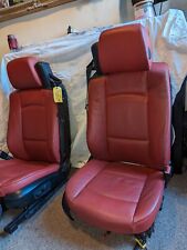 red leather car seats for sale  LONDON