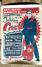 Johnny cash plakat gebraucht kaufen  Großkarolinenfeld