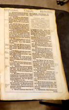 1611 kjv folio for sale  Blairsville