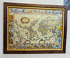 Antike landkarte weltkarte gebraucht kaufen  Annweiler am Trifels