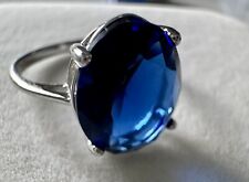 Blauer saphir ring gebraucht kaufen  Bielefeld